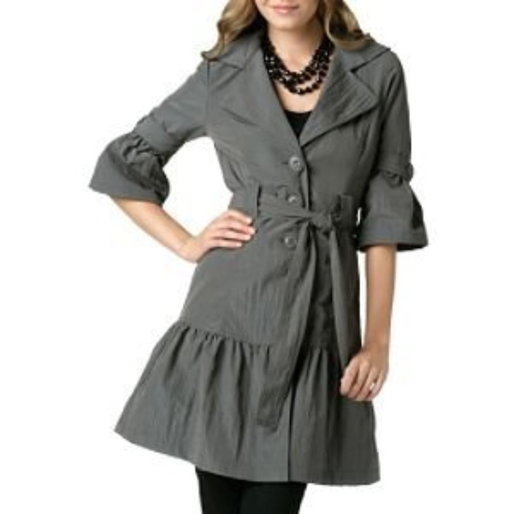 Mandee Lightweight Trench Jacket NWT